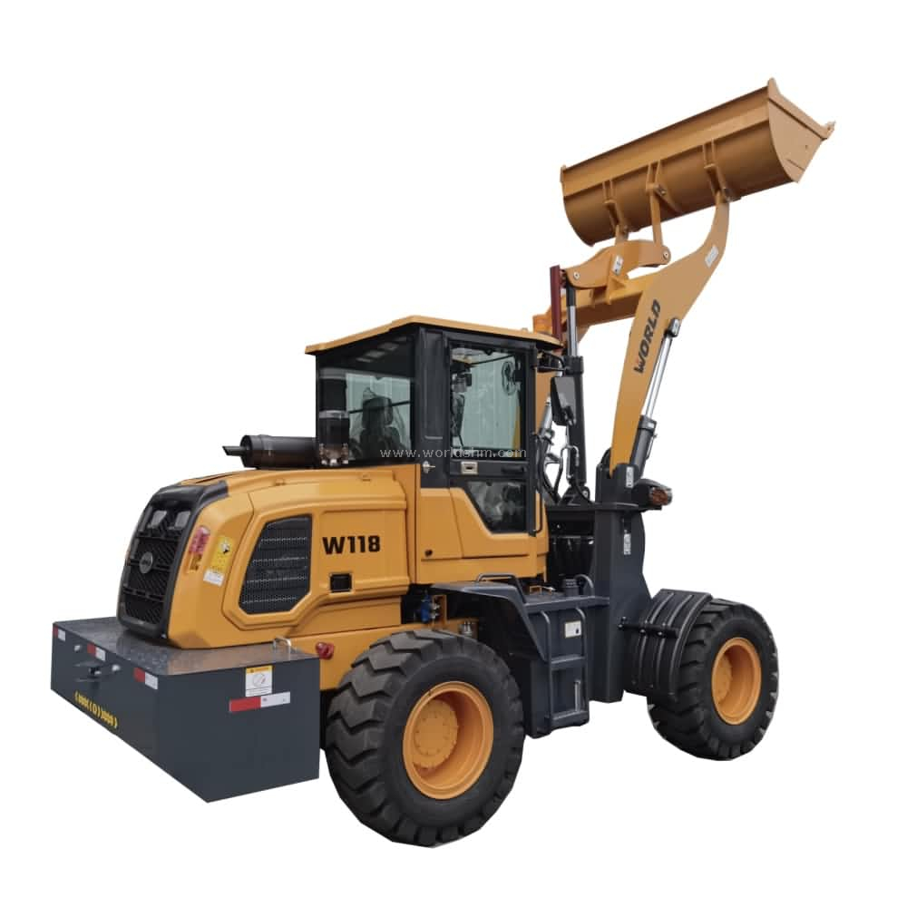 Articulated 1.8ton Mini Loader with Front Bucket